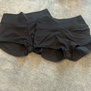 Five Dancewear Botty Shorts Black YXL